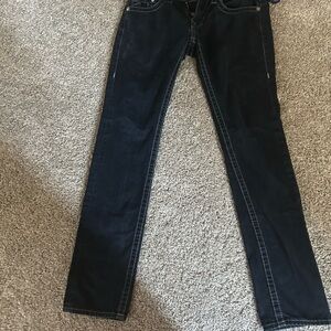 True Religion Black Skinny Jeans Size 29 – NWT, Sleek Fit, Signature Style